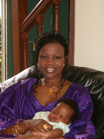 Fatou and Jeremiah 2004