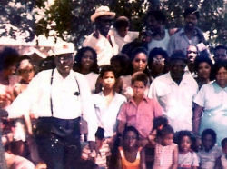 Reunion Photo from Stamps, Ark. circa 1974...